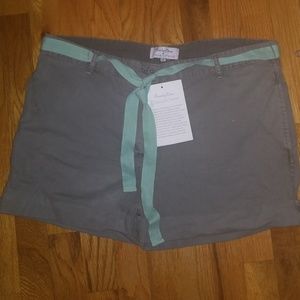 Rendey Vouz Paul & Joe Sister Belted Shorts NWT